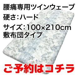 腰痛専用敷布団予約
