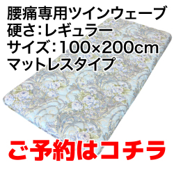 腰痛専用敷布団レギュラー予約